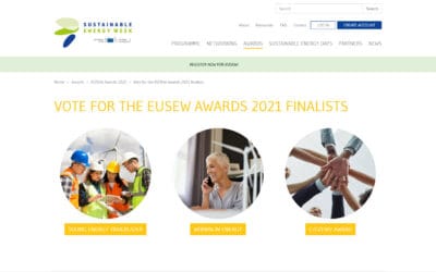 Apply to the European Sustainable Energy Week 2021 Awards!