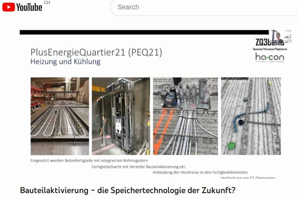 Thermal Activated Buildings – the storage technology of the future?