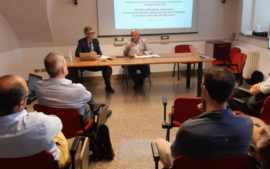 1st regional stakeholder group meeting of the Valle d’Aosta pilot areas