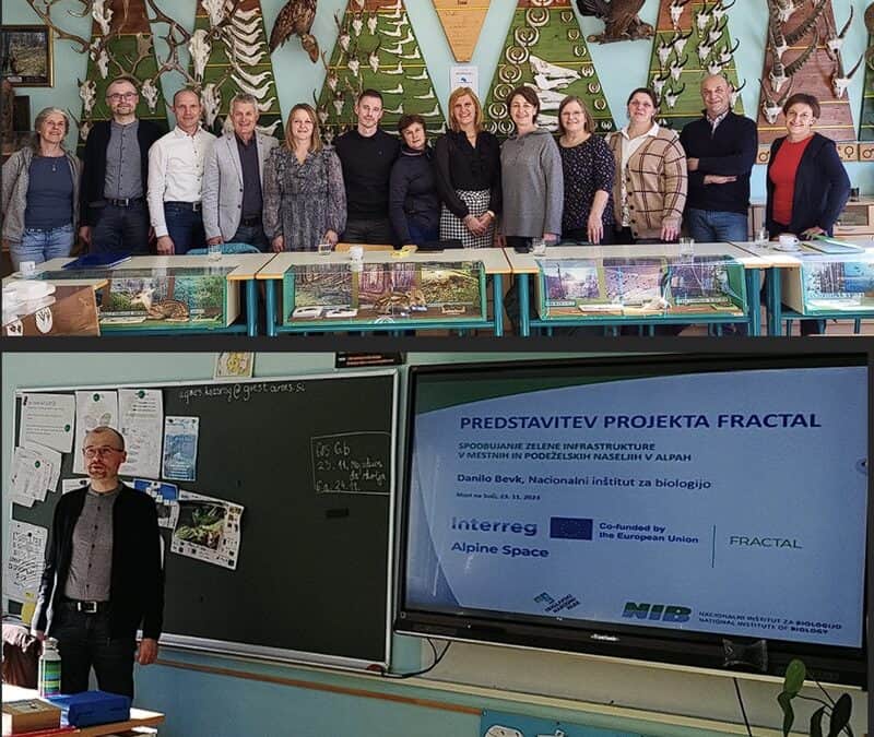 FRACTAL education activities in Slovenia.