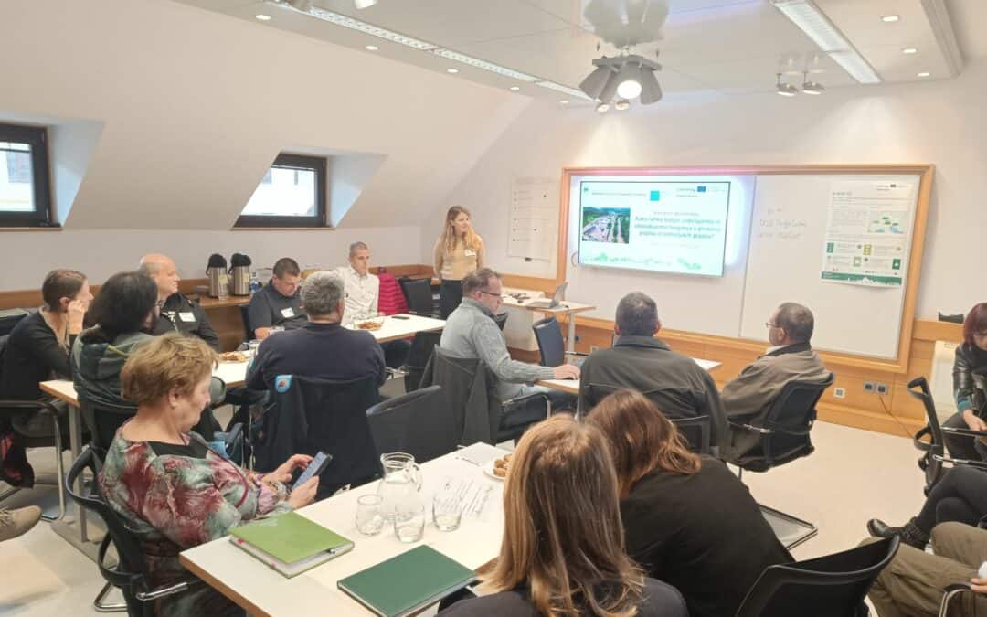 Stakeholder Meeting in Slovenia: How can we collaborate better and manage risks in the case of floods and landslides?