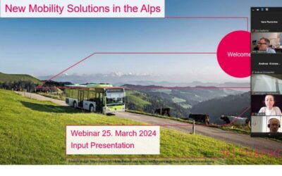 Mobility solutions in the Alps: the second SmartAlps Webinar