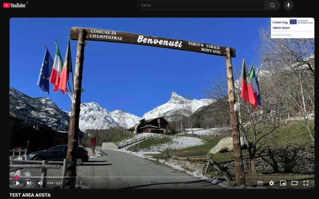 Lighthouse Test Area in the Autonomous Region of Valle d’Aosta