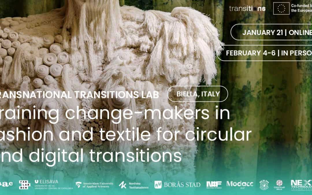 Woolshed Team Invited to the International Transitions Lab in Biella