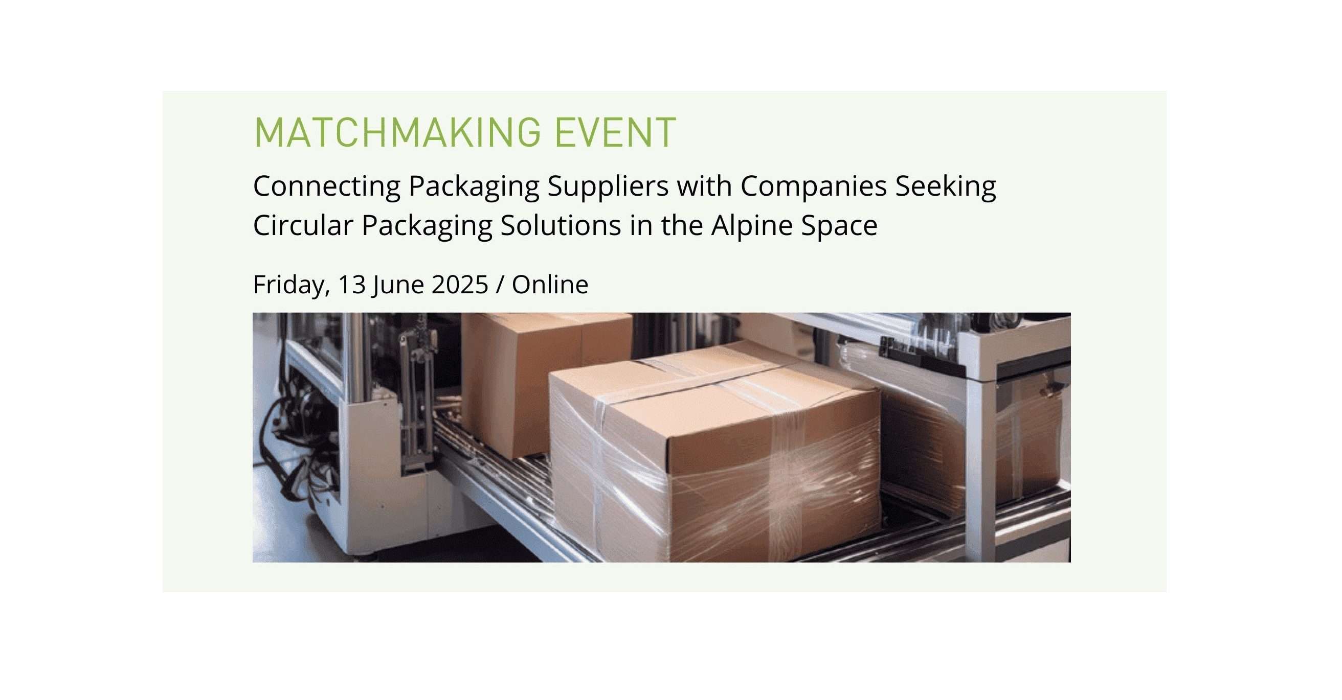 Matchmaking event Packaging5