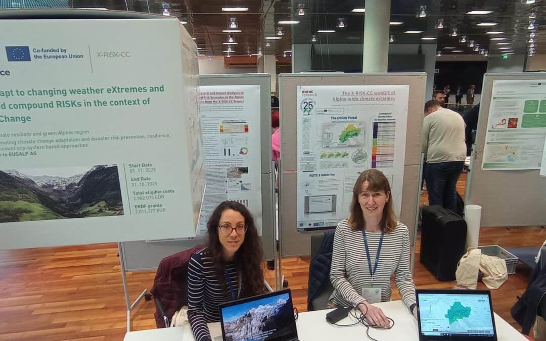 X-RISK-CC Presented at the 25th Anniversary of Interreg Alpine Space