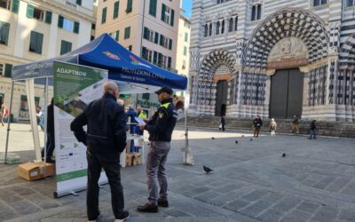 Spreading of project results and risk perception questionnaire in Genoa
