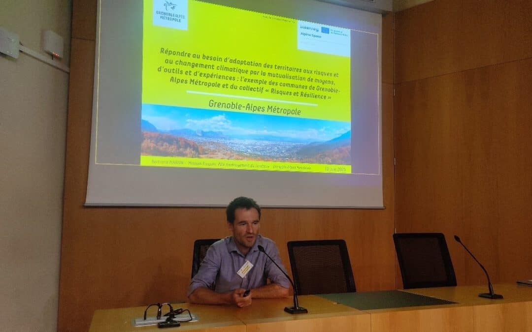 ADAPTNOW project presented at National Technical Day on Climate Risks in France