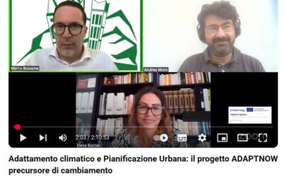 Climate Adaptation and Urban Planning: the ADAPTNOW project as precursor of change