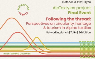 AlpTextyles Final Event / Lyon, October 21 from 9.00 am, Hotel de Région