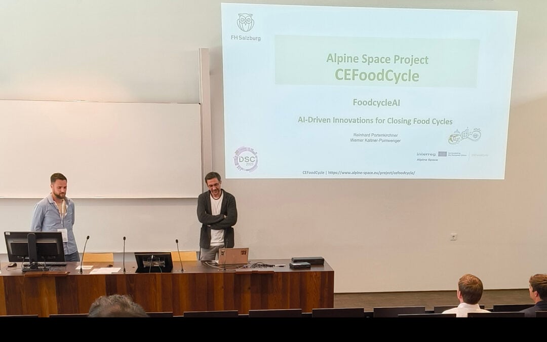 CEFoodCycle project presented at Interdisciplinary Data Science Conference 2025