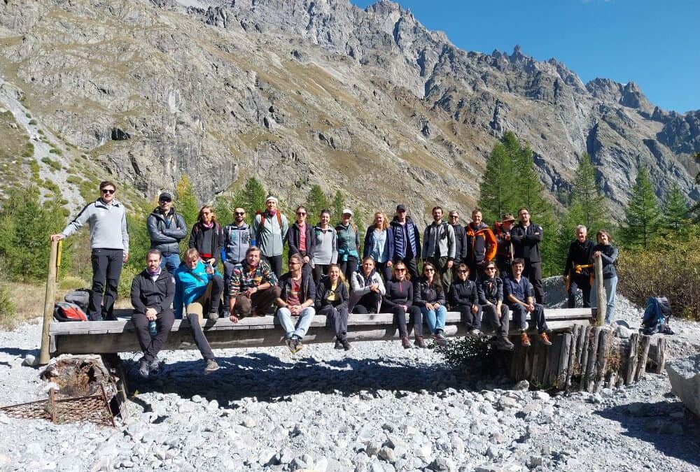 Outdoor activities in times of climate change –  Pilot site visit to Parc National des Écrins