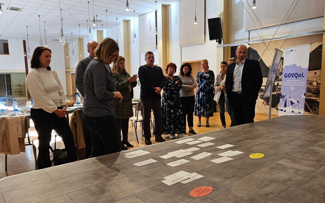 Findings from the first two workshops in Slovenian pilots: Črna na Koroškem and Jesenice