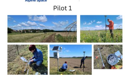 Pilot 1 – CRNS installation